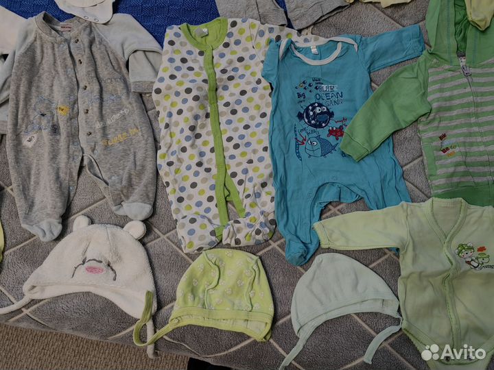 Одежда для мальчика пакетом б/у 0+