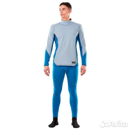 Термобелье зимнее Dragonfly Polartec Blue-Grey