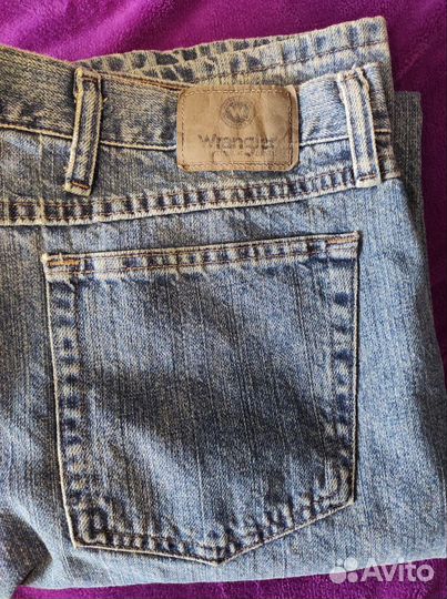 Джинсы Wrangler premium denim 34x32,40х32 Mexico