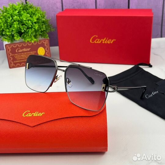 Солнцезащитные очки Cartier новые