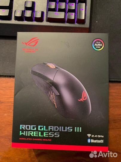 Игровая мышь Asus rog gladius 3