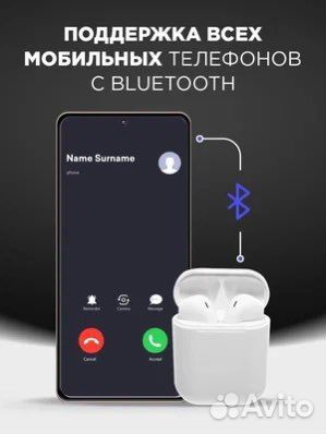 Беспроводные наушники TWS-i12-новые