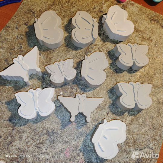 Фигурки из гипса для раскрашивания