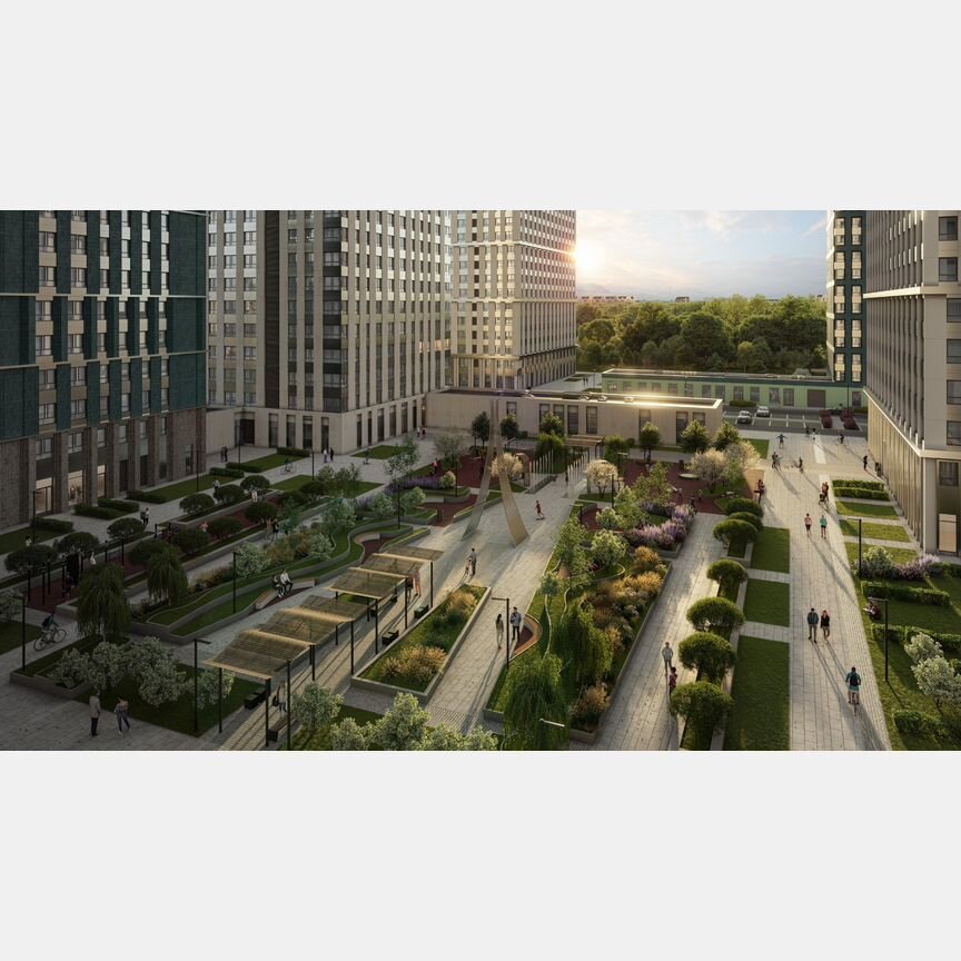 2-к. квартира, 54 м², 14/17 эт.