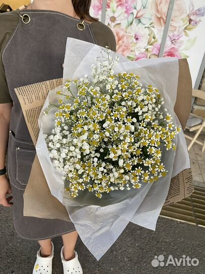 Букет ромашек, цветы доставка, букеты