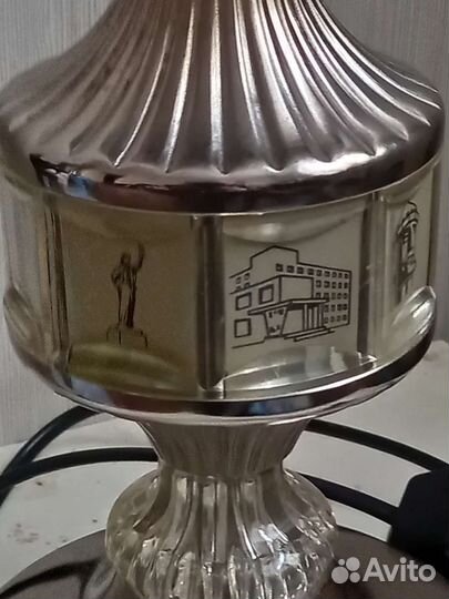 Лампы настольные времени СССР