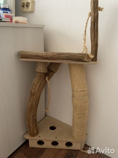 Когтеточка угловая для кошек бу