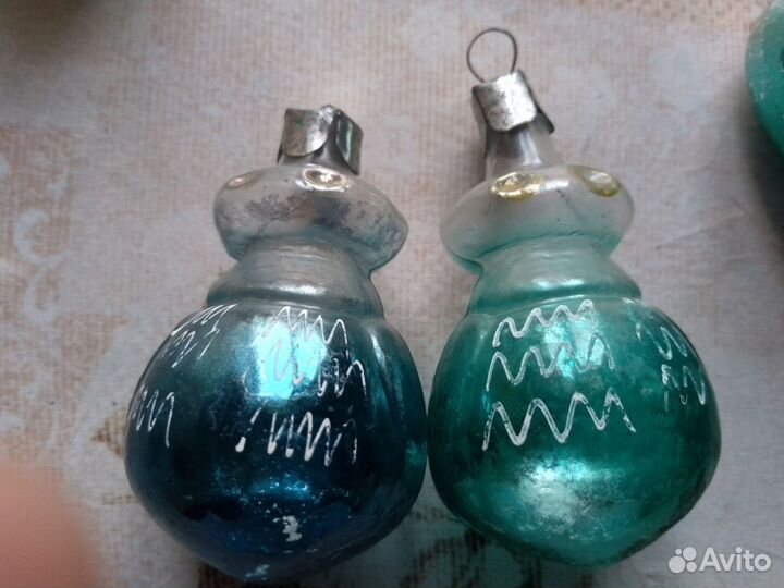 Елочные игрушки СССР