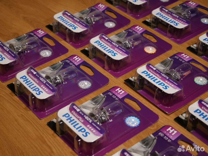 Новая лампа H1 Philips Vision Plus 3300K