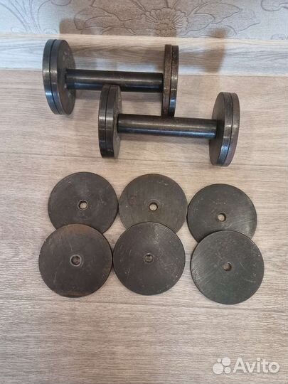 Гантели разборные бу