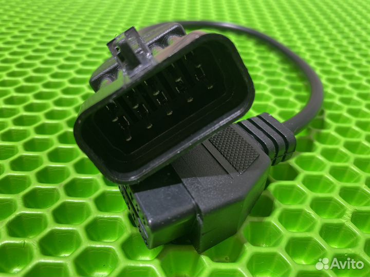 Переходник Opel OBD 2 (OBD-2) 10 - 16 pin