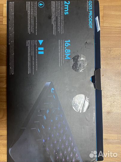 Игровая клавиатура logitech G213 prodigy