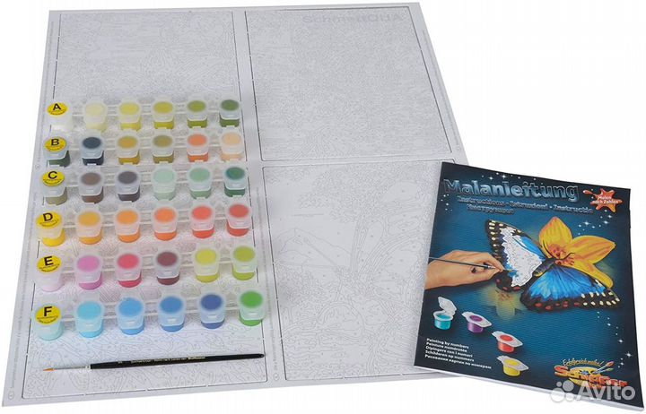 Картины по номерам - Бабочки/Schipper/Германия