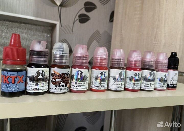 Пигменты для перманентного макияжа Perma blend