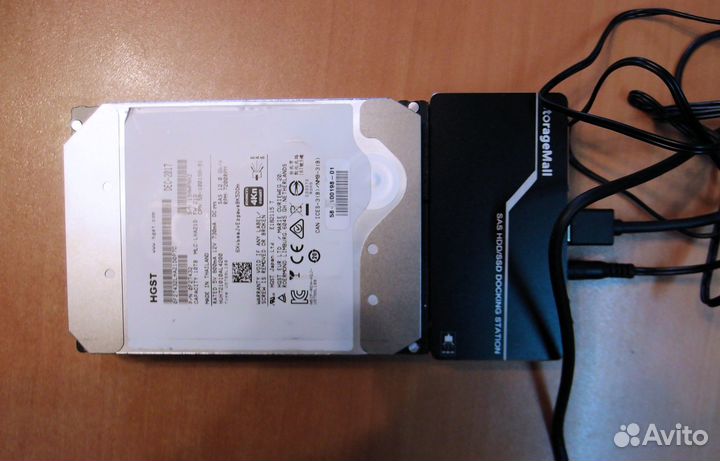 Адаптер SAS-Usb 3.2 для серверных дисков HDD/SSD