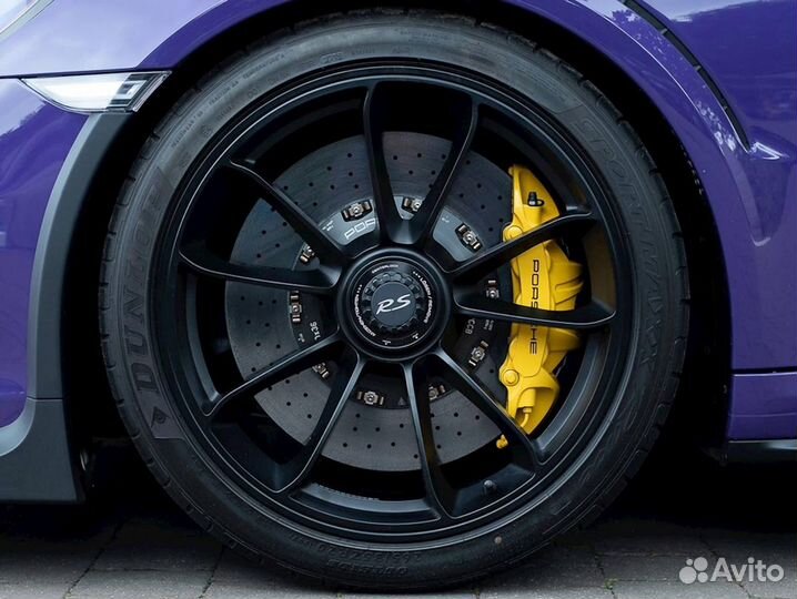 Колесный диск передний Porsche 911 GT3 (991) Black