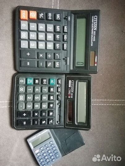 Калькулятор citizen рабочий