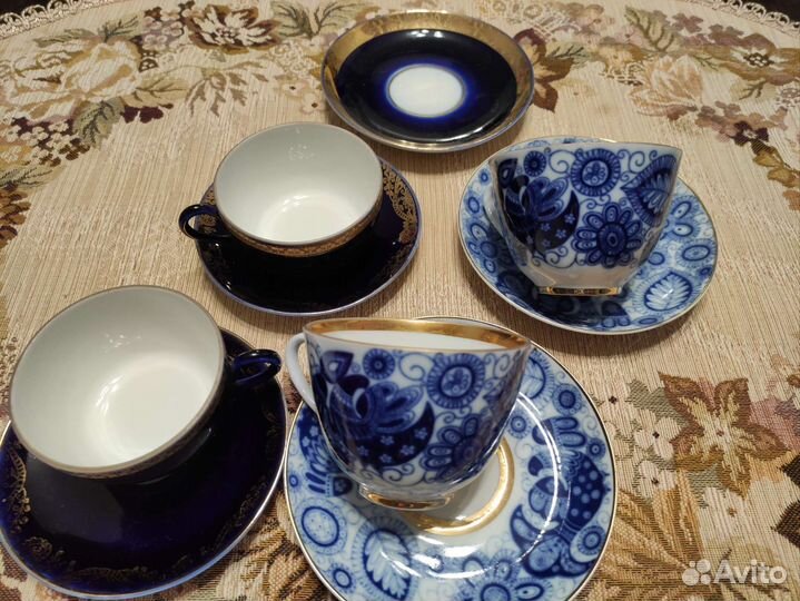 Чайные пары лфз, блюдце