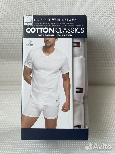 Набор базовых футболок Tommy hilfiger