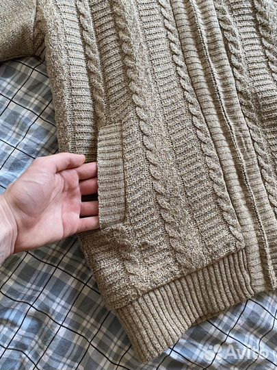 Джемпер на молнии шерстяной