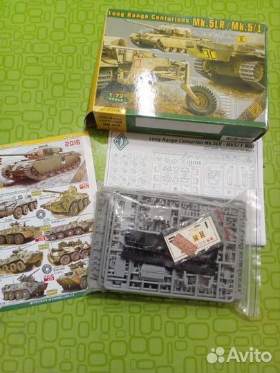 Модель танка Centurion Mk 5/lr 1/72 ACE