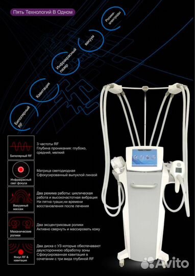 V8C2 LPG с активными роликами+вакуумная кавитация