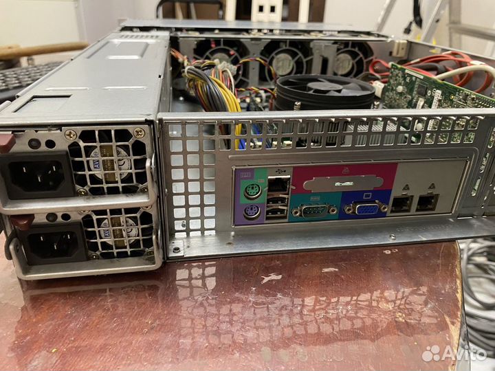 Сервер supermicro 2U 8 HDD