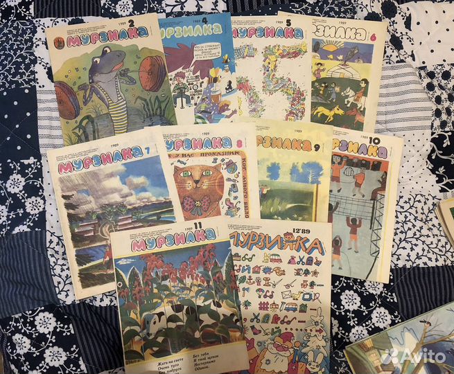 Журнал мурзилка и Веселые картинки 1987-1990