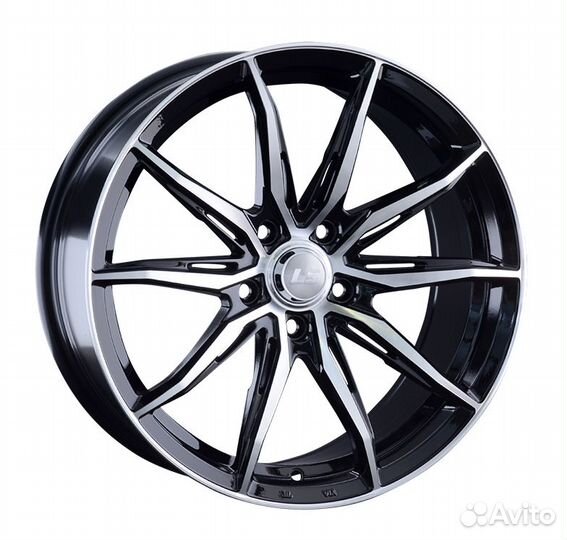 R16 4x108 7J ET37,5 D63,3 LS Wheels 1055 BKF