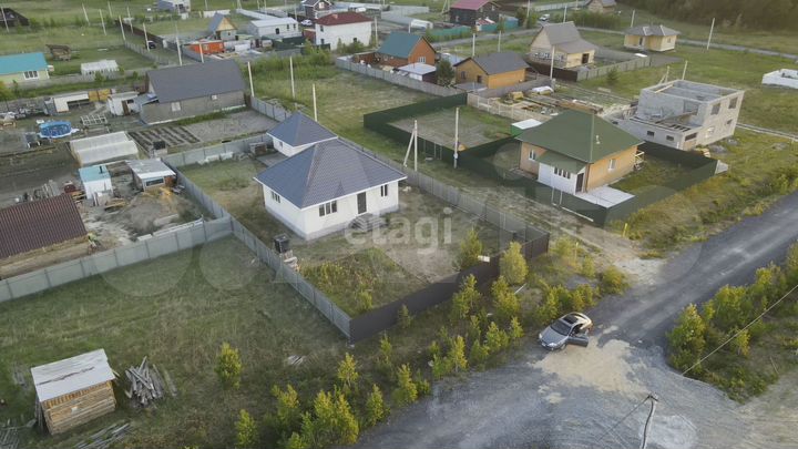 Дом 69,7 м² на участке 8 сот.