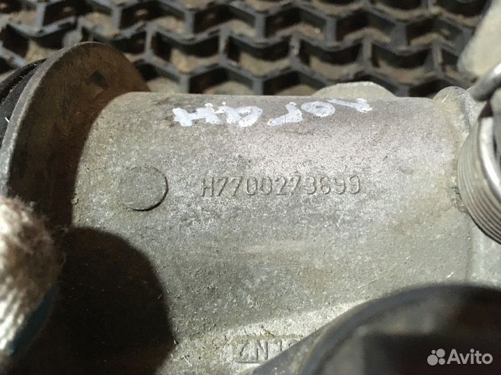 Заслонка дроссельная Renault Logan