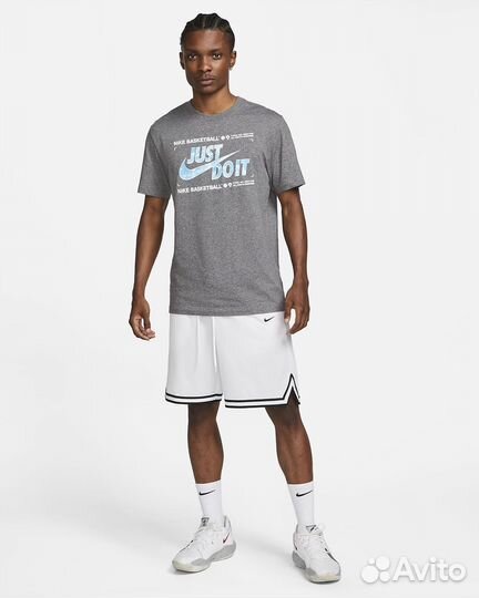 Мужская футболка Nike, серая, М/L