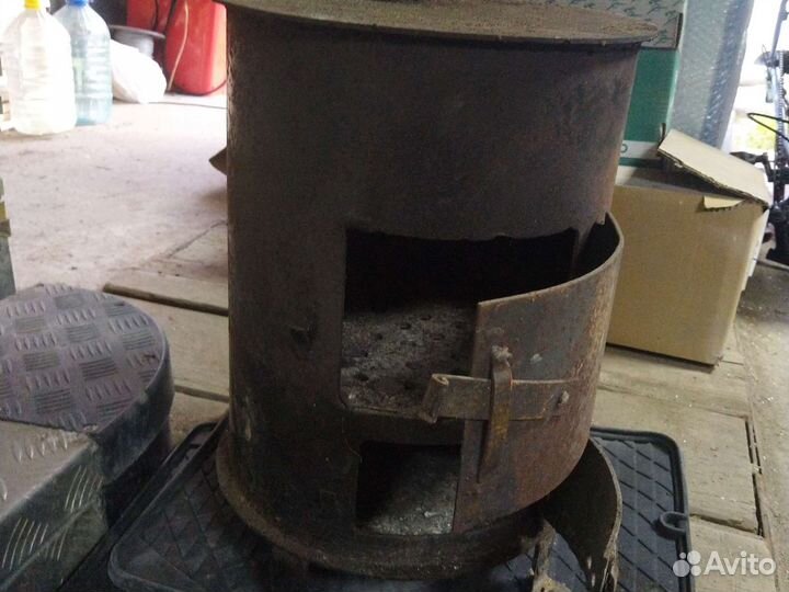 Печь буржуйка армейская