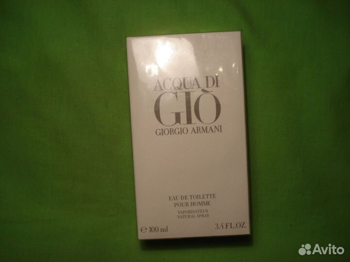 Т.В. Giоrgio Armani Acquа Di Giо 100мл Франция