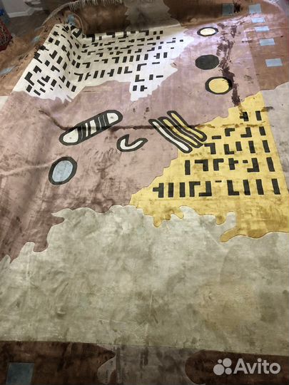 Китайский шелковый ковер