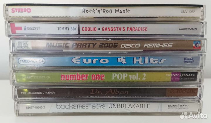 CD диски музыка