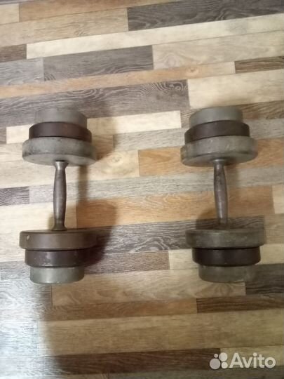 Гантели разборные