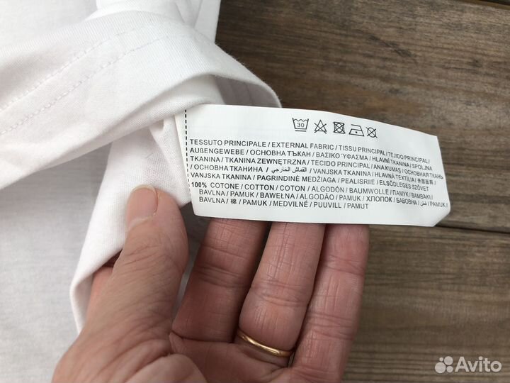 Футболка белая с надписью для мальчика хлопок