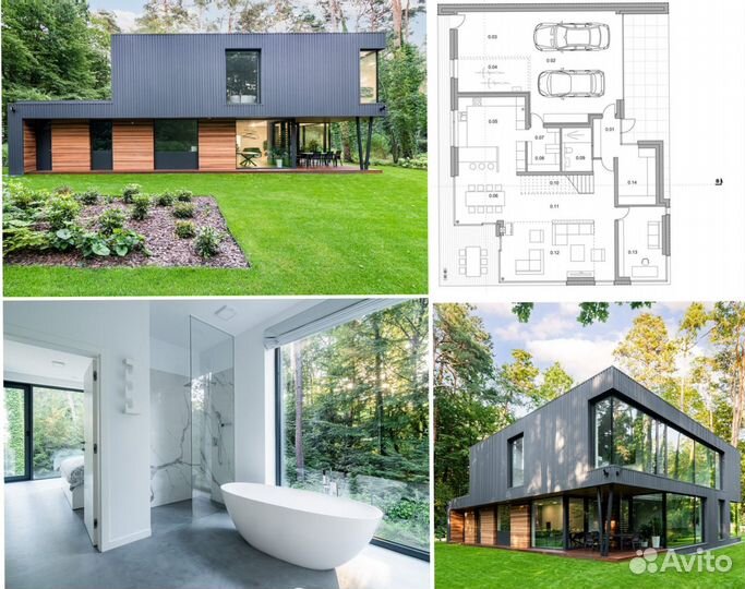 Архитектура и проект дома, +дизайн интерьера