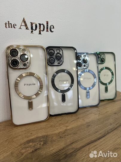 Чехол Monarch силиконовый с MagSafe на iPhone