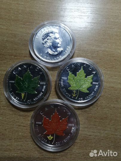 Монеты 5 долларов