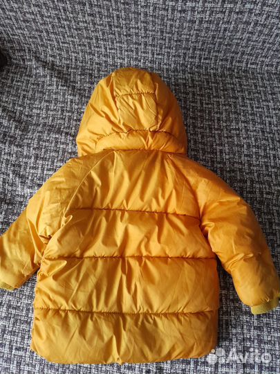 Куртки тёплые на девочку 92 zara