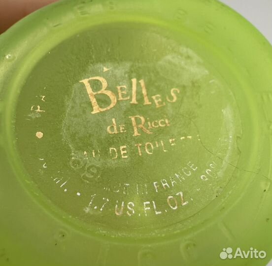 Nina ricсi lеs bеlles de ricсi 50 мл винтаж 99 б/у