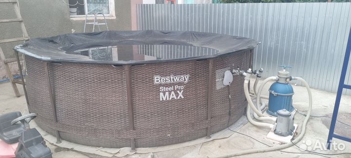 Каркасный бассейн bestway steel pro max