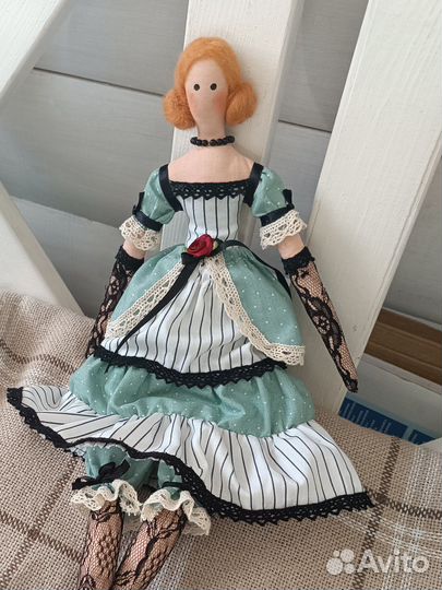 Интерьерная кукла тильда