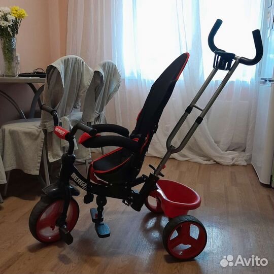 Велосипед с родительской ручкой