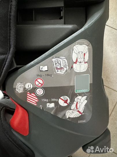 Детское автокресло от 9 до 36 кг britax romer