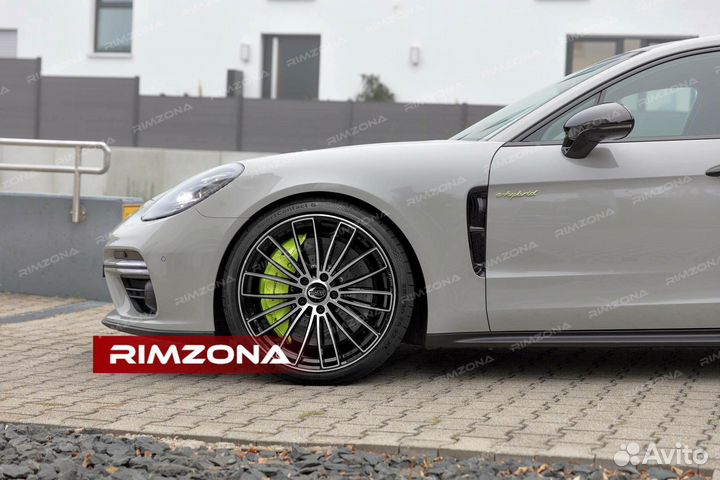 Кованые диски R21 на Porsche Panamera