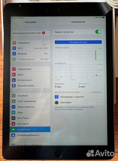 iPad Air 1-го поколения 32Гб Wi-Fi + Cellular