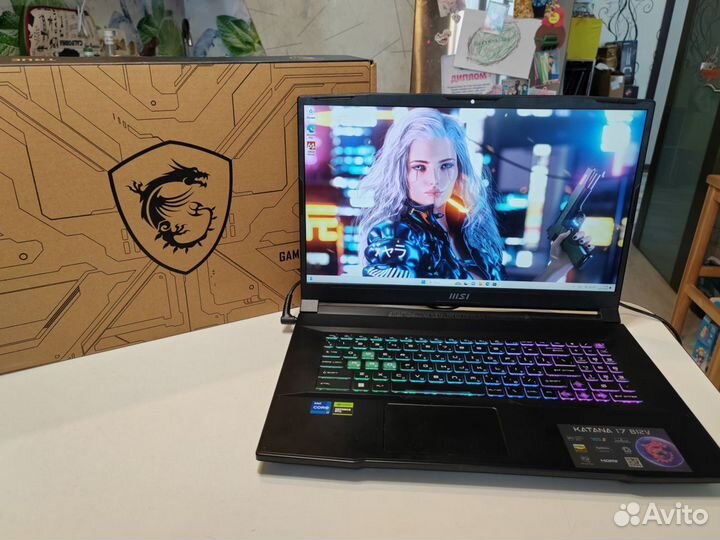 MSI i7-12650H/RTX4060/17.3/RAM16GB DDR5/SSD512